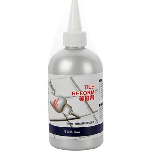 280ML Bathroom Tile Grout Gap Refill Agent Floor Wall Tiles Reform Grout, Mouldproof Tile Sealer Gap Repair Glue Home Decoration