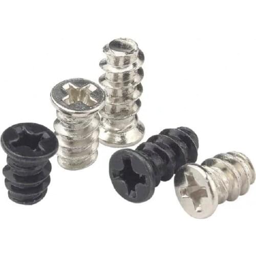500Pcs M5*8/10/12 KB Computer PC Case Cooling Fan Mount Screw Heat Dissipation Fans Screws Fixer HW085