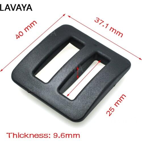 500pcs/pack Pack 1" Webbing Plastic Strong Tri-Glide Slider Adjustable Buckle Hardware forOutdoor Backpack Apparel Straps