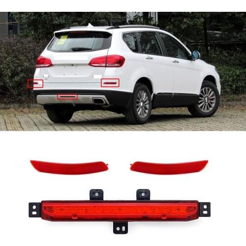 CAPQX For Hover H6 2017 Sports version Rear Bumper Brake Light Warning Lamp fog Light reflector Lamp