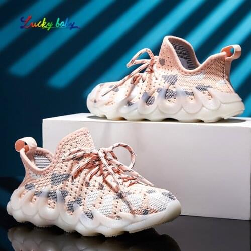 Kids Running Sneakers Children Sport Shoes Girls Tenis Infantil Boy Basket Footwear Lightweight Breathable Girl Chaussure Enfant