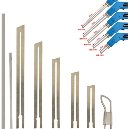 TOYOBER 1PC Electric Heating Knife Cutter Blade Nickel-Chromium Alloy Hot Knife Blade for Hot Cutting Machine Accessory