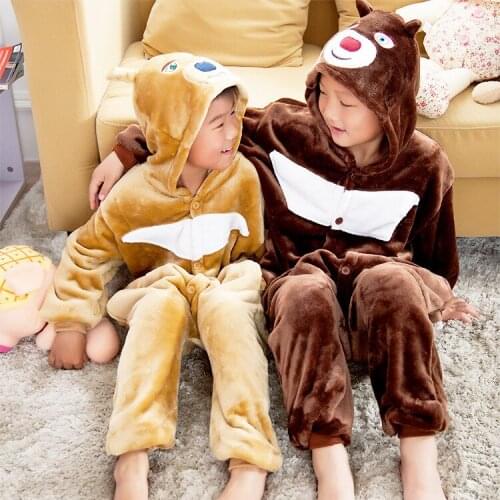 Flannel Baby Pajama Sets Autumn Winter Cloth Kids Sleepwear Children Christmas Pajamas Hooded Baby Girl Pajamas