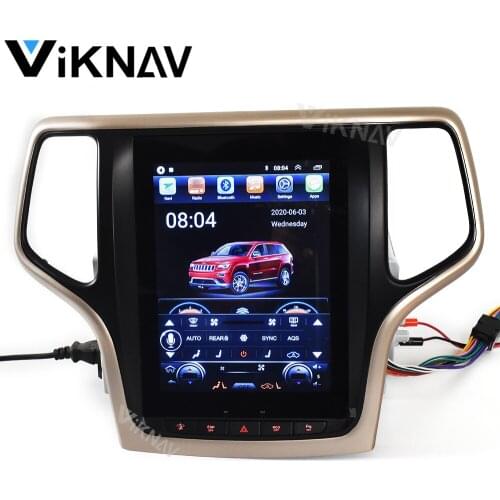 GPS navigation 10.4inch For-JEEP Grand cherokee 2014-2016 2din android multimedia player car auto radio autoradio MP4 DVD player