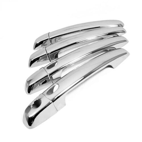 Chrome Styling Side Door Handle Cover Keyless Version for Suzuki Grand Vitara 06-11