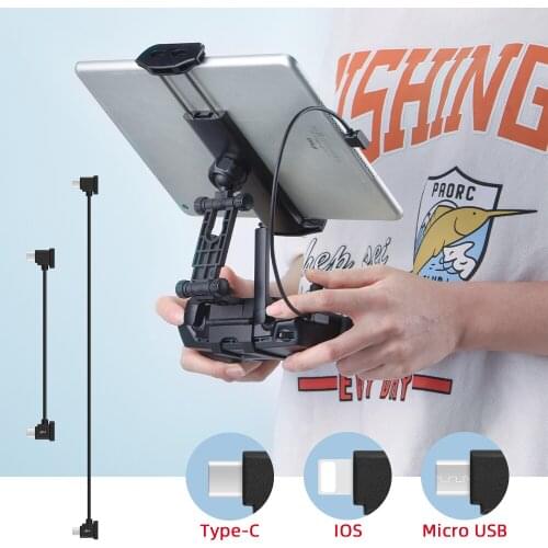 Remote Control Data Line for DJI Mavic Mini/Mini SE/Spark/Mavic PRO Micro USB IOS Type-C Drone Tablet Phone Connector Accessory