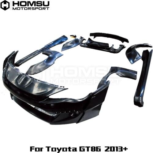 RGB V2 Style Kits Front Rear lip Spoiler for GT86 to RGB V2 Style 2013+ car bumper protector rear bumper front bunmoer