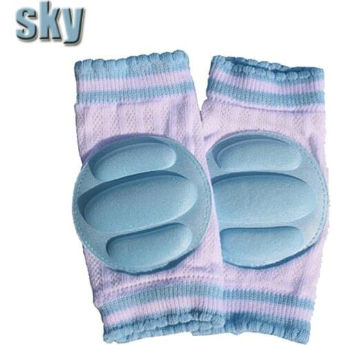 Hot Sale Edge Corner Guards Baby Kneepad Cozy Soft Cotton Mesh Breathable Sponge Children Crawling Learning To Walk Knee Pads