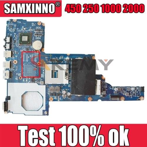 AKemy laptop Motherboard For HP 450 250 1000 2000 HM70 Mainboard 685768-001 685768-601 6050A2493101-MB-A02 SJTNV