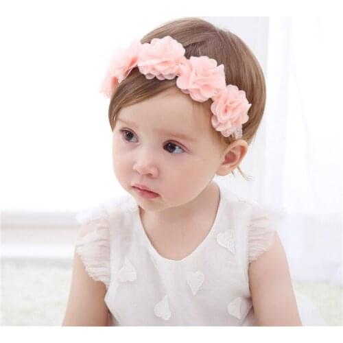 Cute Baby Headband Flower Newborn Baby Girl Headbands Lovely Kids Hair Band Kids Hair Accessories Hair Band Hairband