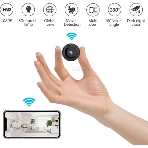 Mini Camera Wifi 1080P HD Secret Camara Espia Motion Detect Night Vision 160 Wide Angle CCTV IP Cam Remote Nanny Micro Camcorder