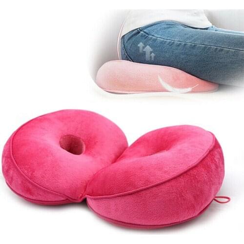 New Pelvic Posture Correction Butt-Shaping Seat Dual Comfort Cushion Lift Hips Up Seat Magic Beauty Hip Push Up Plush Cushion