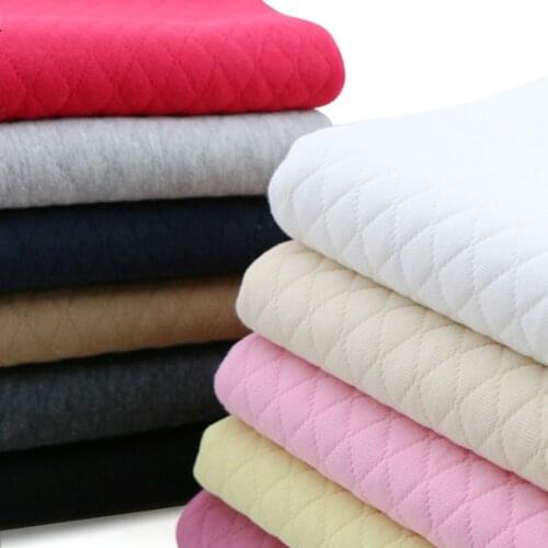 Buulqo thick warm Winter fabric baby Cotton knitted fabric for quilting baby clothing making fabric
