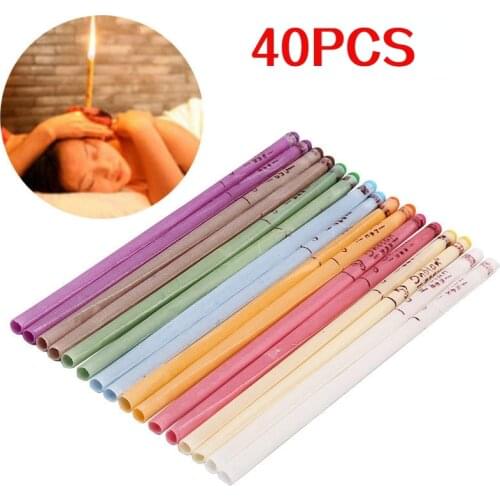 10-50pcs Healthy Care Ear Candle Ear Treatment Ear Wax Removal Cleaner Ear Coning Treatment Indiana Therapy Fragrance Candling