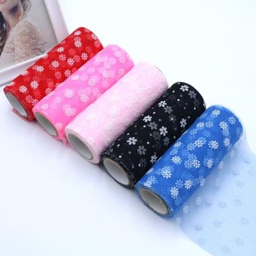 6inches 10Yards High Quality Tulle Roll Fabric Spool Tutu Birthday Party Wedding Decoration Favors Event Party Supplies