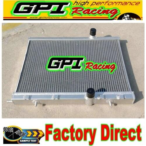 ALUMINUM RADIATOR FOR PEUGEOT 206 GTI/RC 180 1999-2008 00 01 02 03 04 05 06 07