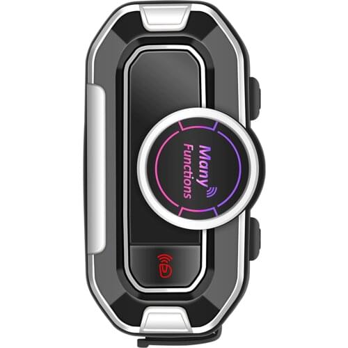 Bluetooth Intercom Motorcycle Helmet Headsets for 2Rider BT Wireless Walkie Talkie Moto Stereo Interphone MP3 GPS FM Radio