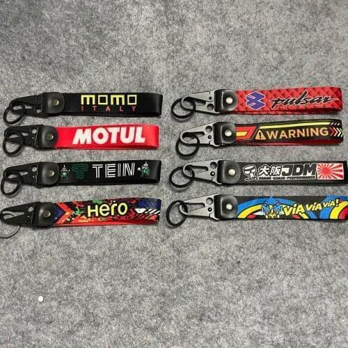 For KAWASAKI NINJA250 Z250 Z300 Z400 Z650 Z750 Z800 Z900 Z1000 Z1000SX ZX6R ZX7R ZX9R ZX10R Motorcycle Keychain Cowhide Key Ring