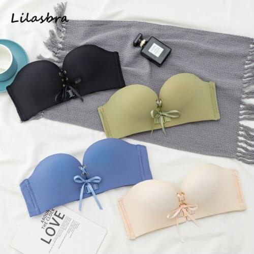 Women Bra Thin Seamless Wire Free Bralette Backless Seamless Invisible Bras For Women Sexy Underwear Sexy Push Up Bra Intimates