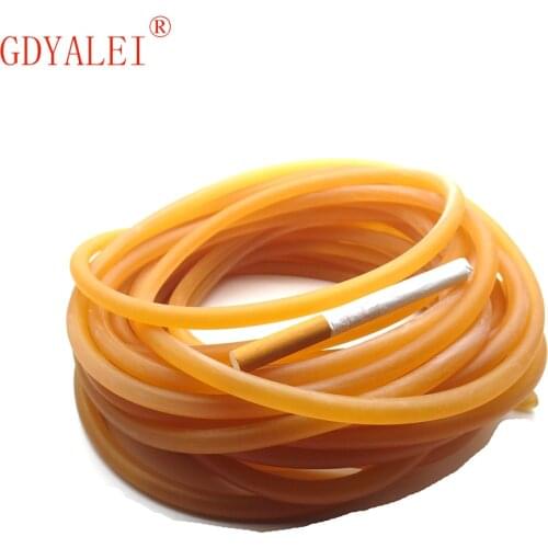 Diameter 7mm Round rubber band high elastic and durable solid latex round elastic rope thickened rubber band tension rope