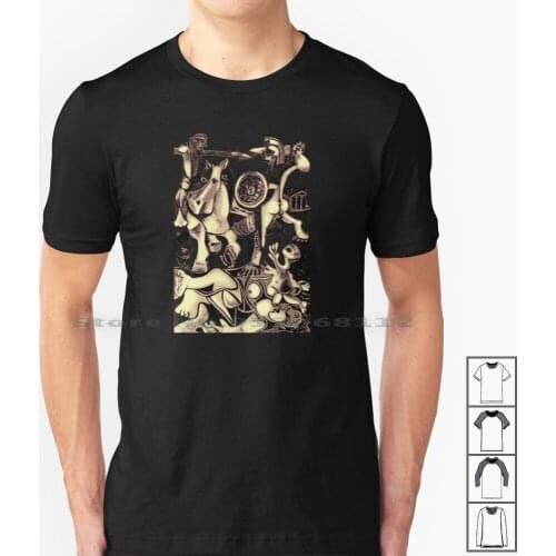 Pablo Picasso Battle Of Neretva ( Битка На Неретви ) ( 1969 ) T Shirt 100% Cotton Army Velimir ?ivojinovi? Orson Welles