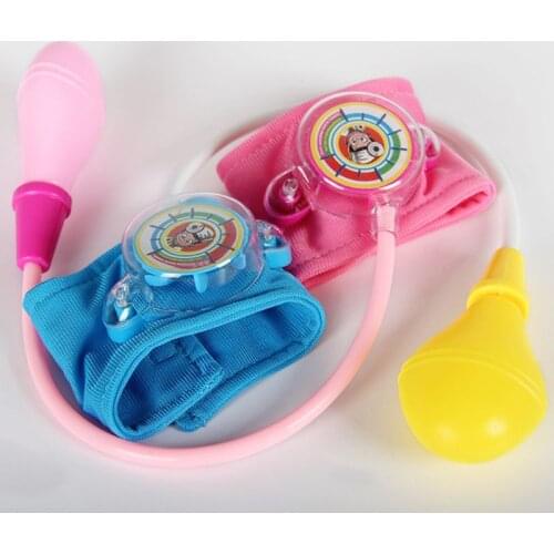 Children Simulation Family Doctor Toy Small Nurse Mini Blood Pressure Meter Baby Boys Girls Funny Game Cosplay Play