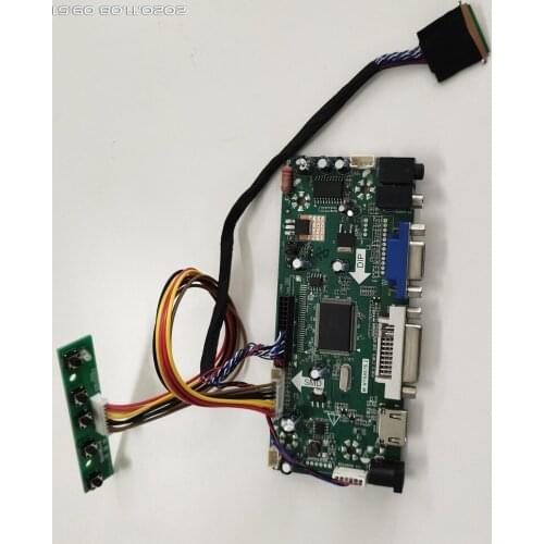 Kit for NT140WHM-N47/NT140WHM-N14 1366X768 HDMI+DVI+VGA LCD LED panel Display 40pin monitor Controller Board M.NT68676