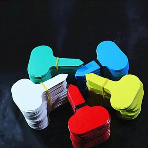 Colorful Plant Markers Garden Bonsai Succulent Seedings Tags Sign PVC Gardening Labels Stake on Soil Paint Sticks