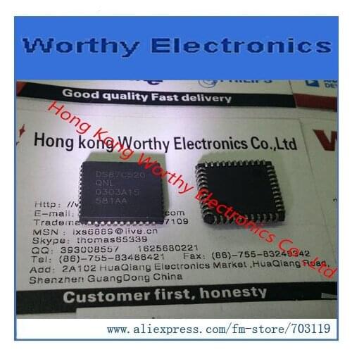 DS87C520-QNL+ DS87C520-QNL DS87C520 IC MCU EPROM/ROM 33MH IND 44PLCC