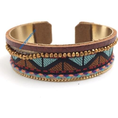 New European Jewelry Suppliers personalized handmade woven bracelet for women