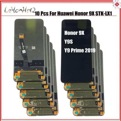 Wholesale 10 Piece/Lot For Huawei P Smart Z LCD Display Touch Screen For Honor 9X LCD STK-LX1 STK-L22 HLK-AL00 TL00 Digitizer