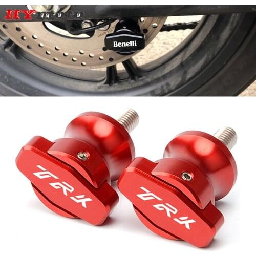 Motorcycle CNC Frame Stands M6 Screws Swingarm Spools Slider For Benelli TRK 502 502X 251 TRK502 TRK502X TRK251 TNT 125 300 600