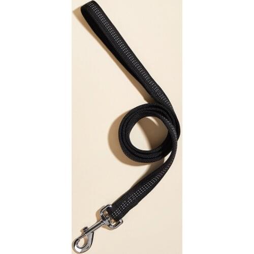Reflective Classic Solid Color Dog Leashes with Soft Handle