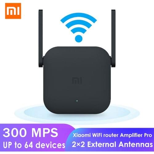 Xiaomi WiFi router Amplifier Pro 300M Network Expander Repeater Signal overlay Wireless Range Extender 2 external antennas