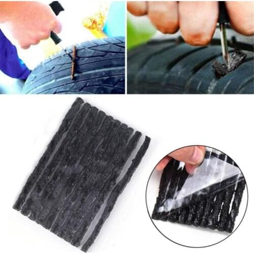 10/5pcs Car Tyre Repair Tubeless Seal Strip Plug Tire Puncture quickly Emergency Recovery Car Motorcycle Tyre Repair accessories