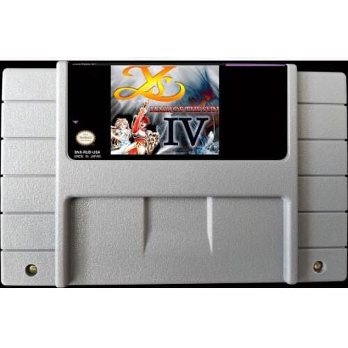 16Bit Games ** Ys IV - Mask of the Sun ( USA Version English translation!! )