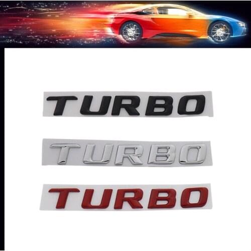 3D Premium turbo car Engine Hood Fender trunk Tail Rear Bonnet Decal Emblem Badge Sticker for w204 w203 w212 w211 w124 w210 CLG