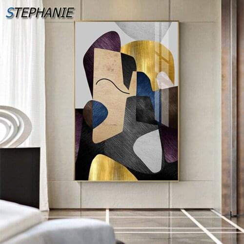 Abstract Wall Art Pictures Green Color Wall Posters Prints Fashion Home Decor Modern Canvas Art Wall Paintings for Living Room