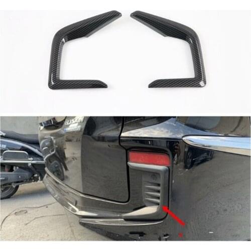 For Honda ELYSION 2019 Car Rear Fog Light Frame Trim Cover ABS Car Styling Moldings Decoration
