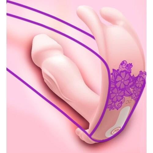 Remote Control Thrusting Dildo Vibrators Panties for Women Clitoris Stimulator Adult Sex Machine Female Masturbator Vagina Toy