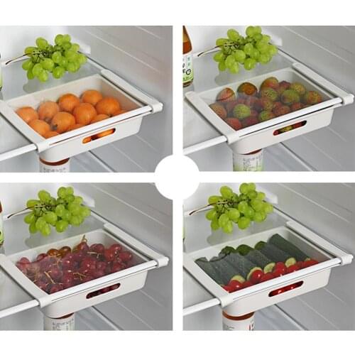 Kitchen egg carton refrigerator fresh-keeping box egg egg box plastic storage tray egg egg carton tray pull-out S3W9
