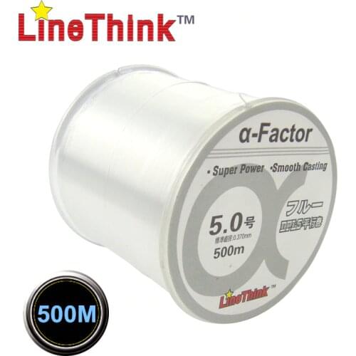 500M LineThink A-Factor Premium Quality Nylon Monofilament Fishing Line Free Shipping