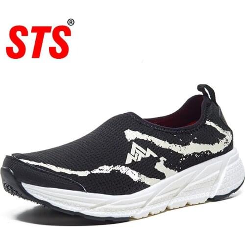 STS Women Shoes Women Flats Shoes 2020 Breathe Soft Color Slip On Flat Shoes Ballet Flats Comfort Ladies Shoe Mesh Zapatos Mujer