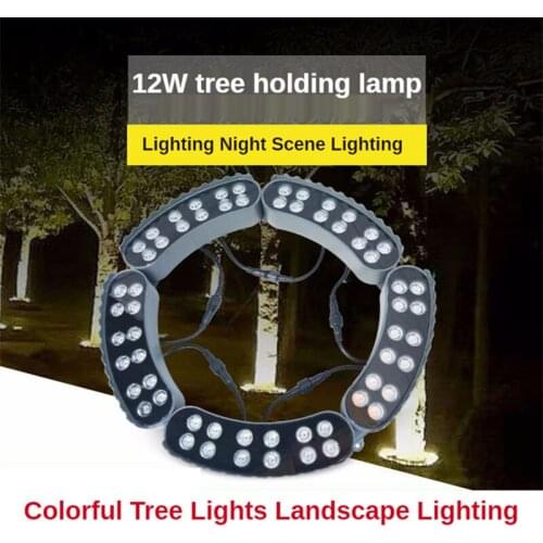 Low Voltage Landscape Lighting Led Tree Holding Light Landscape Lights Pillar Courtyard Villa Courtyard Lawn Spotlight Outdoor