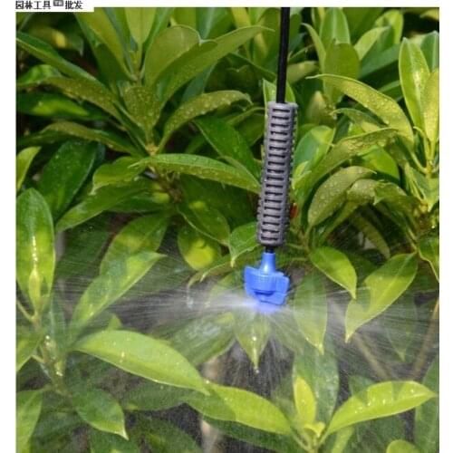 Greenhouses irrigation drip proof device upside down 360 degrees micro nozzle suit micro vegetable garden atomization nozzle