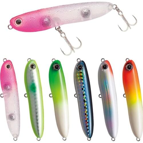 1PCS Pencil Minnow 67MM 6.5G Professional Hard Fishing Lures Artificial Hard Bait Wobbler Sea River Boat Fishing Tackle Tools