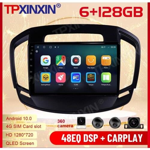 2 Din Carplay Android Radio Receiver Multimedia Stereo For Opel Insignia 2014 2015 2016 2017 GPS Navigation Video Auto Head Unit