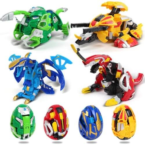 Deformation Dinosaur Eggs Automatic Transform Toys Carbot Egg Boys Girls Robot Tyrannosaurus Pterodactyl Toys