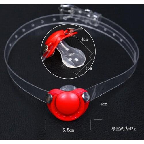 Sex Toys For Women Gag Sex Fetish Soft Safety Silicone Open Mouth Gag bdsm Bondage Restraints Slave With Open Holes For Couples