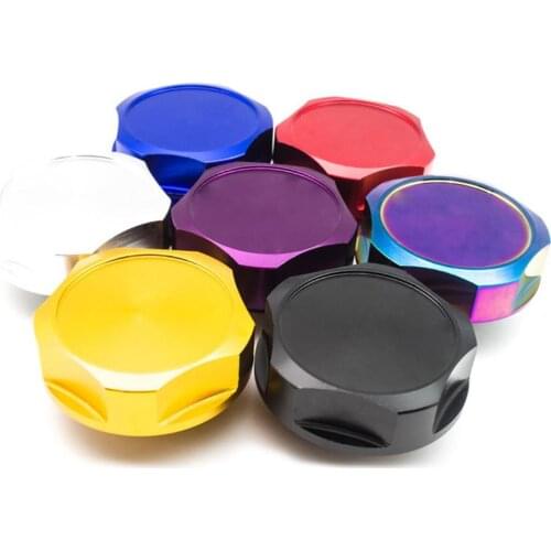 Car Oil Filler Cap Engine Valve Cover Aliuminum Tank Cover For Toyota Camry Corolla Rav4 TRD Highlander Auto Accessories